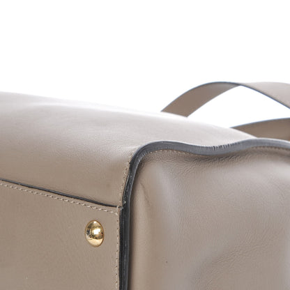 Fendi Vitello Seta Plexiglass Tortoise Medium Peekaboo Iconic Satchel Tortora 15 of 15