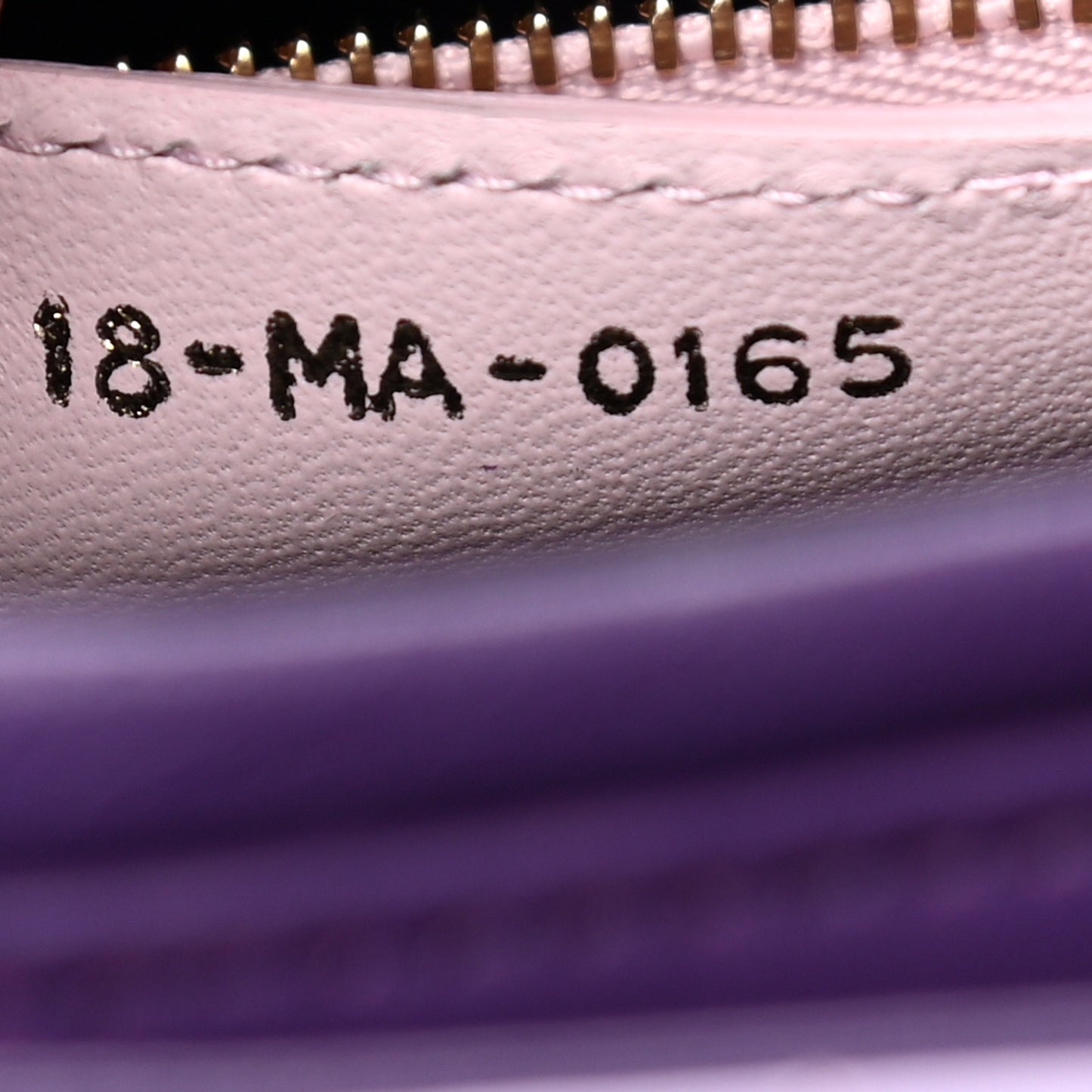 Lambskin Cannage Medium Tri-Color Lady Dior Purple Light Pink