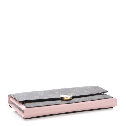 Louis Vuitton Monogram Flore Wallet Rose Ballerine 4 of 9