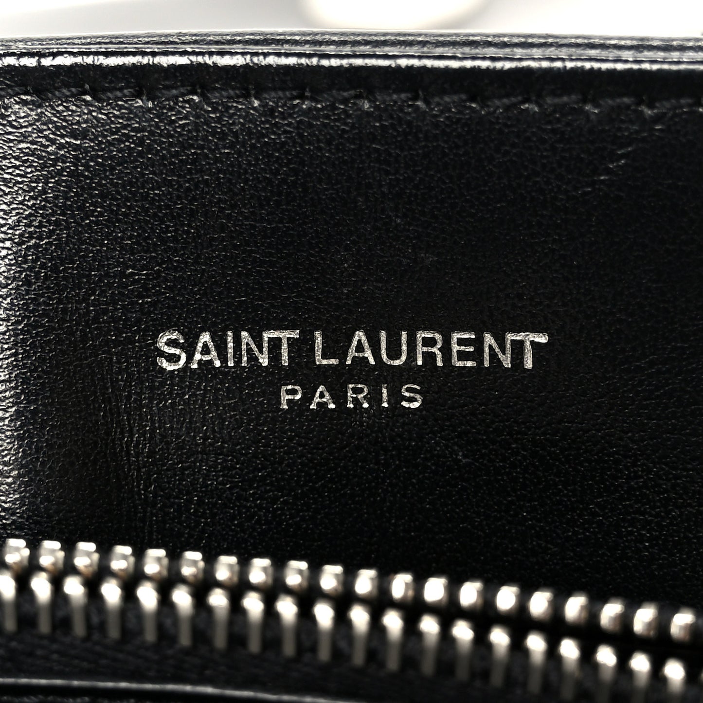 Calfskin Y Quilted Monogram Medium Loulou Chain Satchel Black