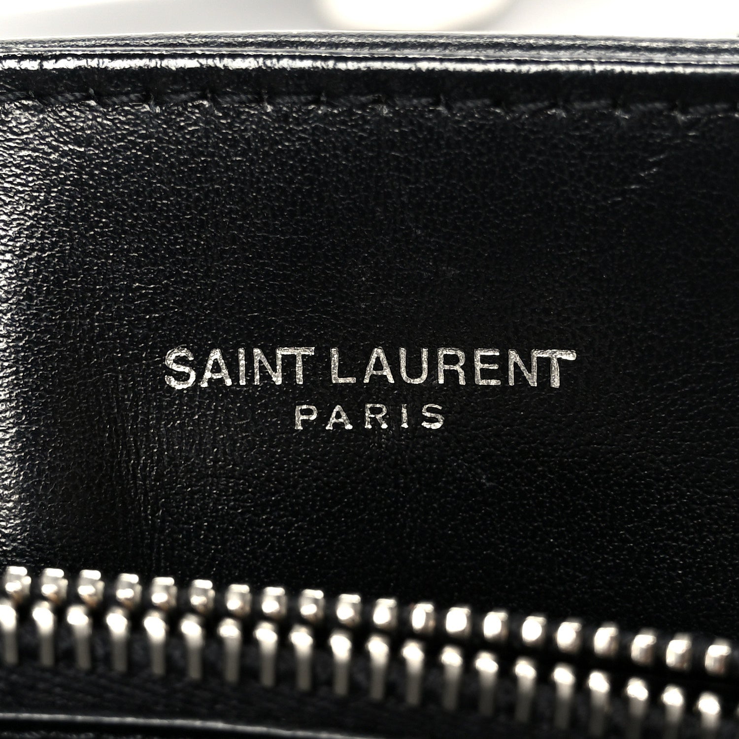 Saint Laurent Calfskin Y Quilted Monogram Medium Loulou Chain Satchel Black 5 of 11