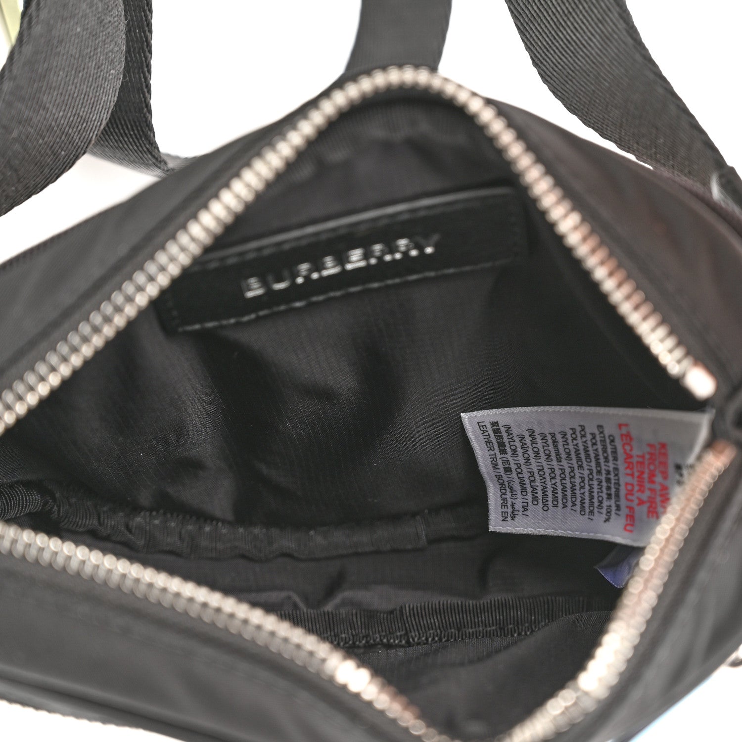 Burberry Econyl Logo Print Small Cannon Bum Bag Black 5 of 9