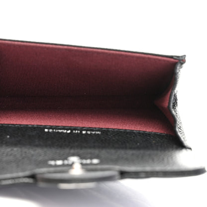 Chanel Caviar Quilted Flap Card Holder Wallet Black 5 of 8