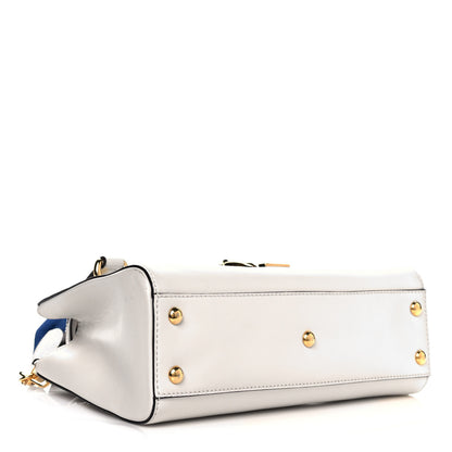 Gucci Calfskin Medium Sylvie Top Handle Tote White 4 of 14