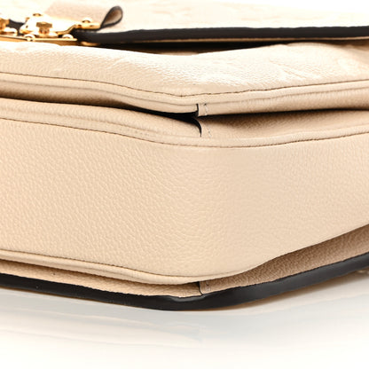 Louis Vuitton Empreinte Braided Pochette Metis Creme Beige Caramel 9 of 15