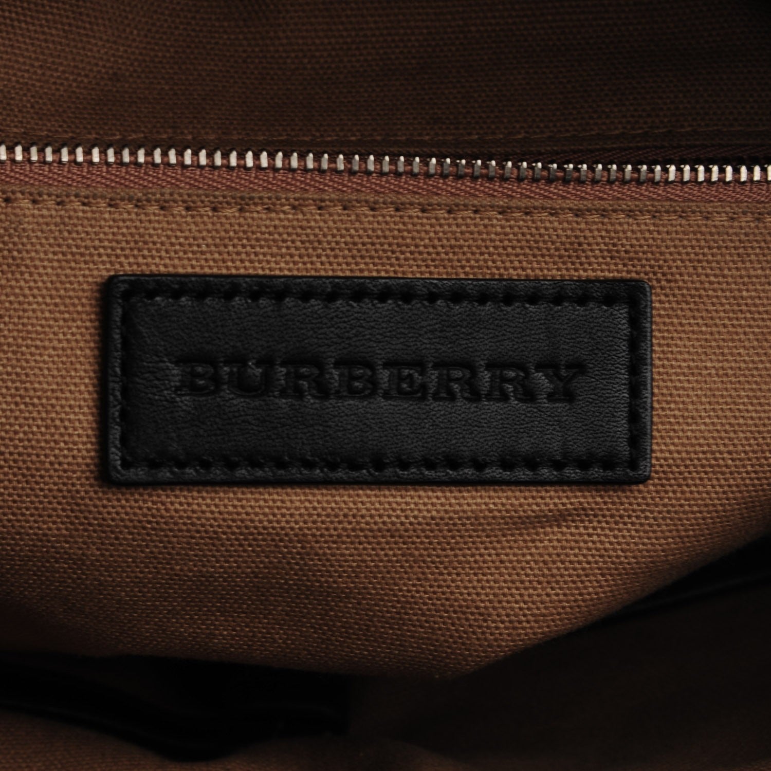 Burberry Grainy Calf Bucket Shoulder Bag Black 6 of 10