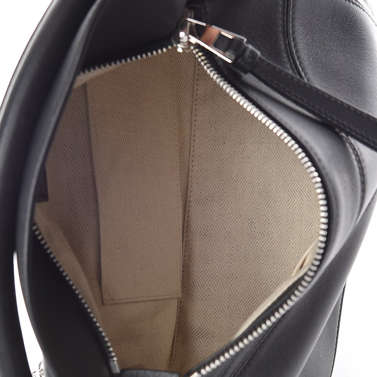 Calfskin Small Puzzle Bag Black