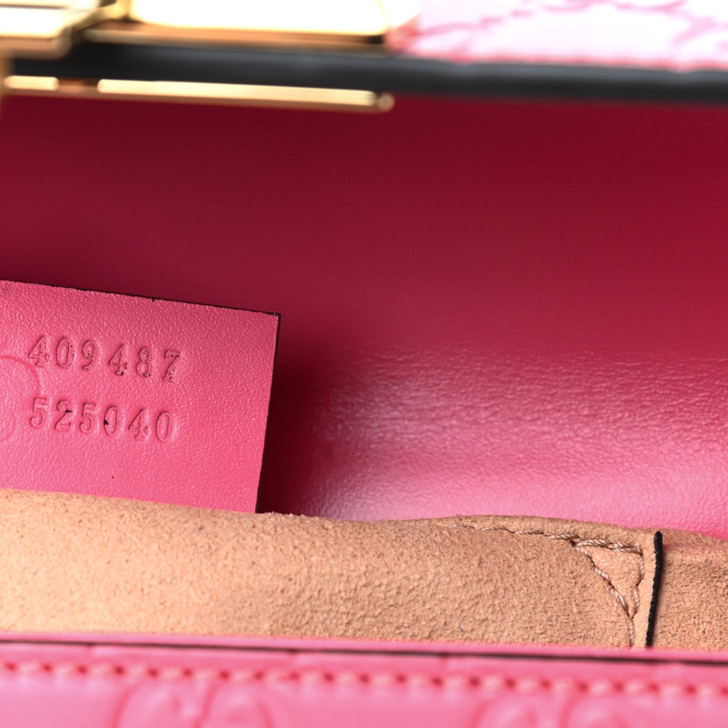 Guccissima Small Padlock Shoulder Bag Flush