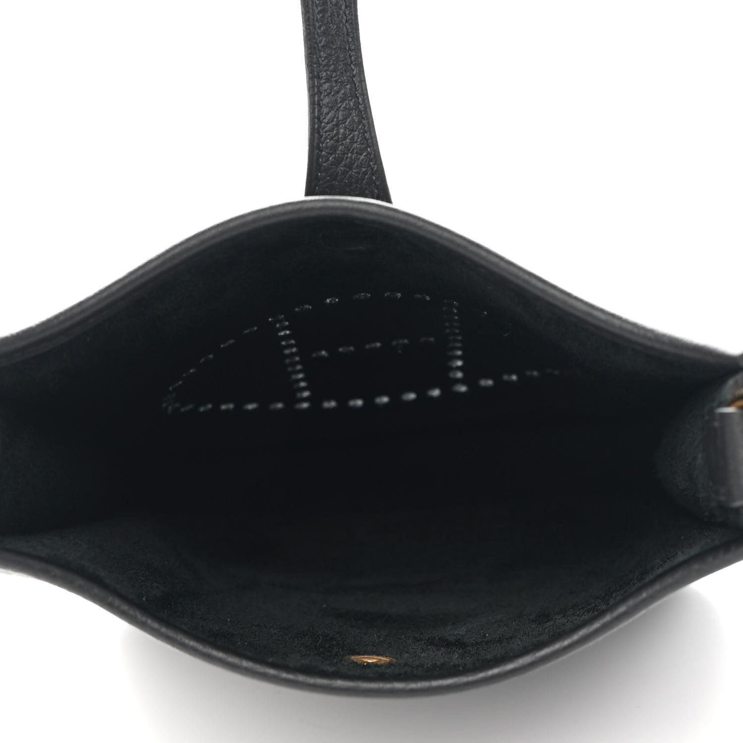 Hermes Taurillon Clemence Evelyne TPM Black 5 of 10
