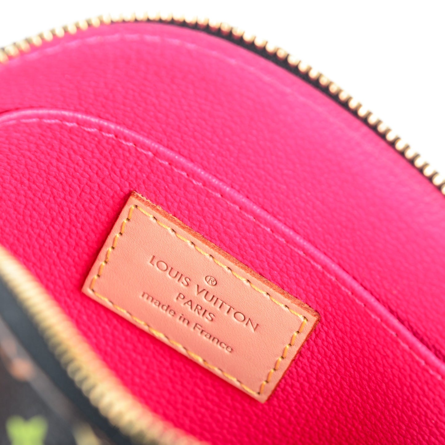 Monogram Multicolor Cosmetic Pouch Black Grenade