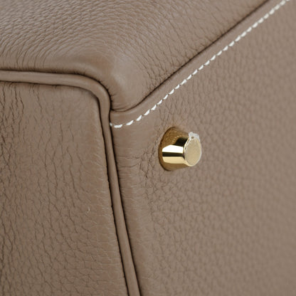 Hermes Togo Kelly Retourne 32 Etoupe 26 of 28