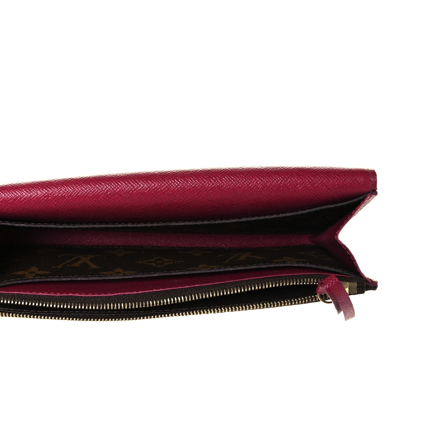 Monogram Emilie Wallet Fuchsia