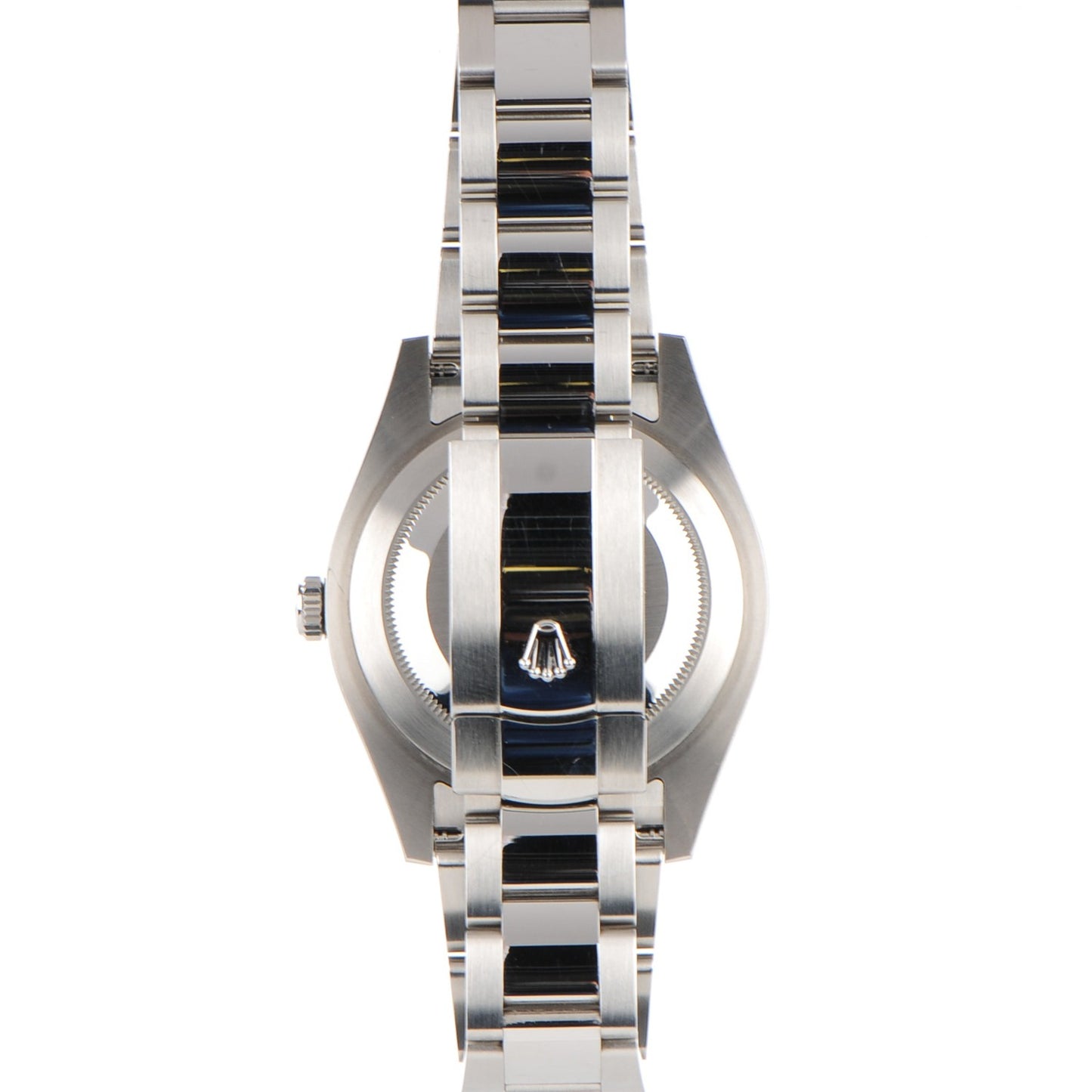 Stainless Steel 18K White Gold 41mm Oyster Perpetual Datejust Watch White 116334