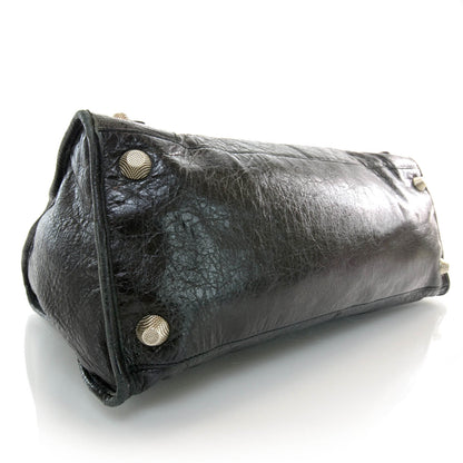 Balenciaga Agneau Giant 21 Silver Hardware Work Black 4 of 9