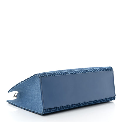 Givenchy Denim 4G Medium Chain Tote Blue 4 of 9