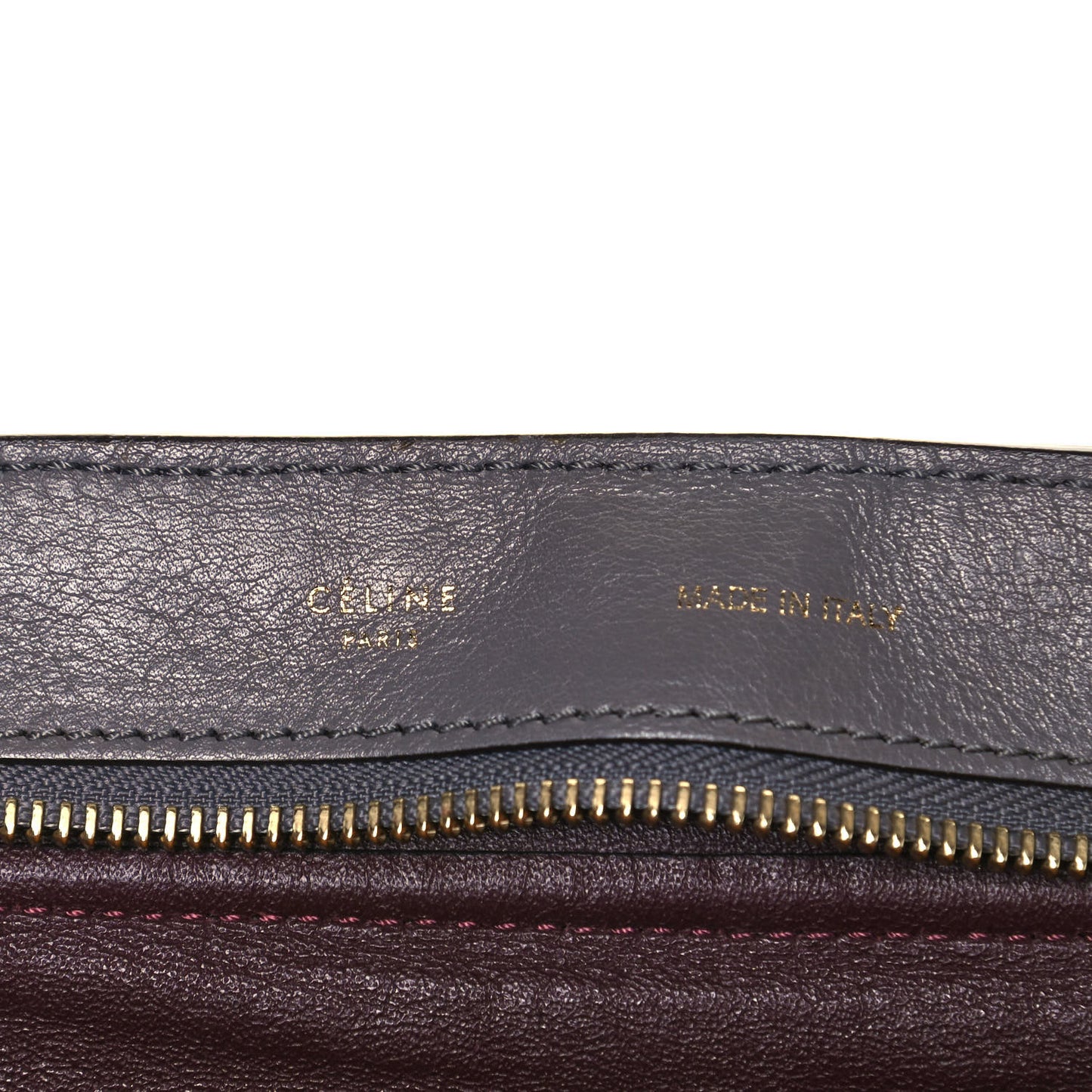 Crocodile Embossed Nubuck Medium Trapeze Grey