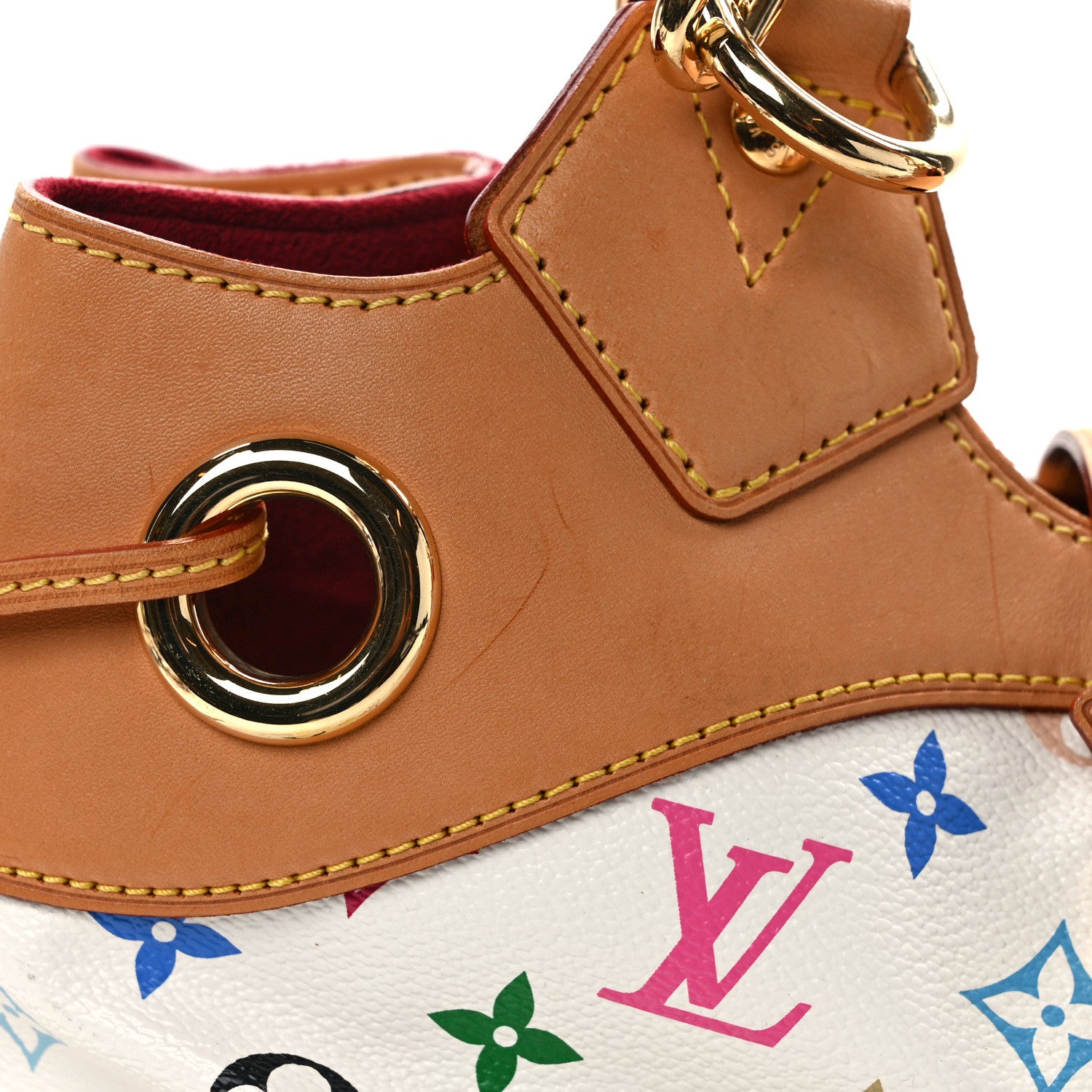 Louis Vuitton Monogram Multicolor Ursula White 12 of 13