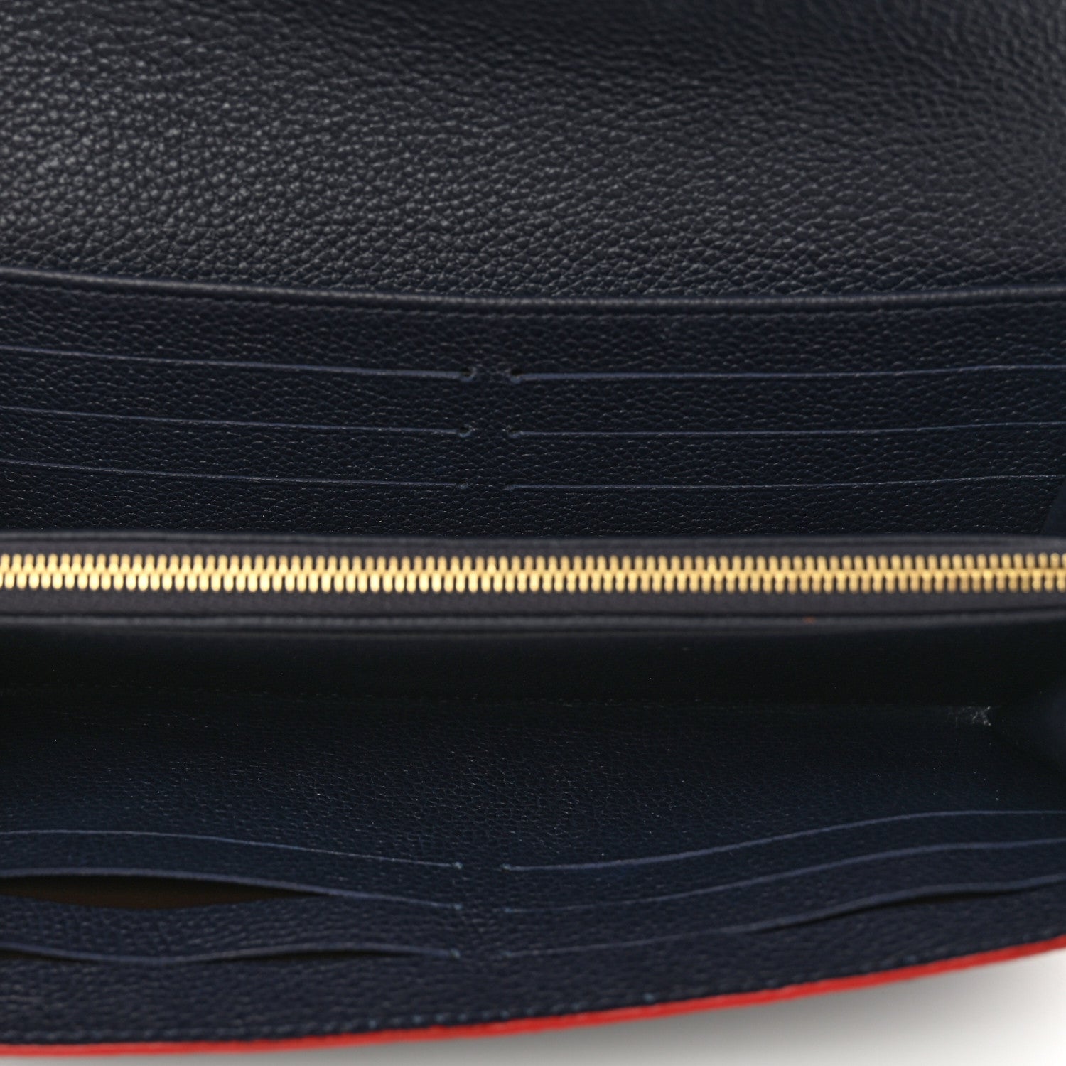 Louis Vuitton Empreinte Sarah Wallet NM Marine Rouge 5 of 7