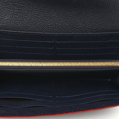 Louis Vuitton Empreinte Sarah Wallet NM Marine Rouge 5 of 7