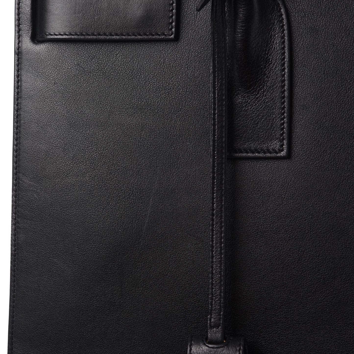 Calfskin Large Sac De Jour Carryall Black
