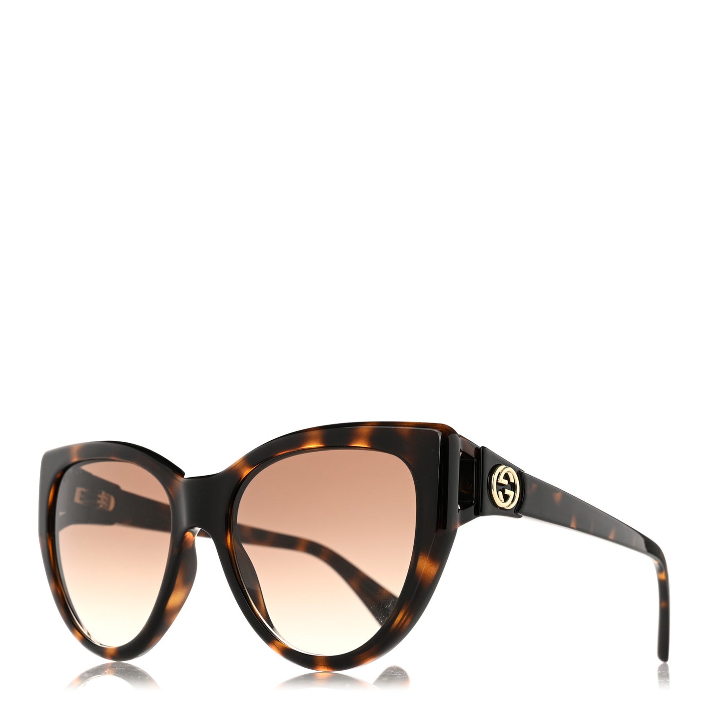 Acetate Cat Eye Sunglasses GG0877S Tortoise