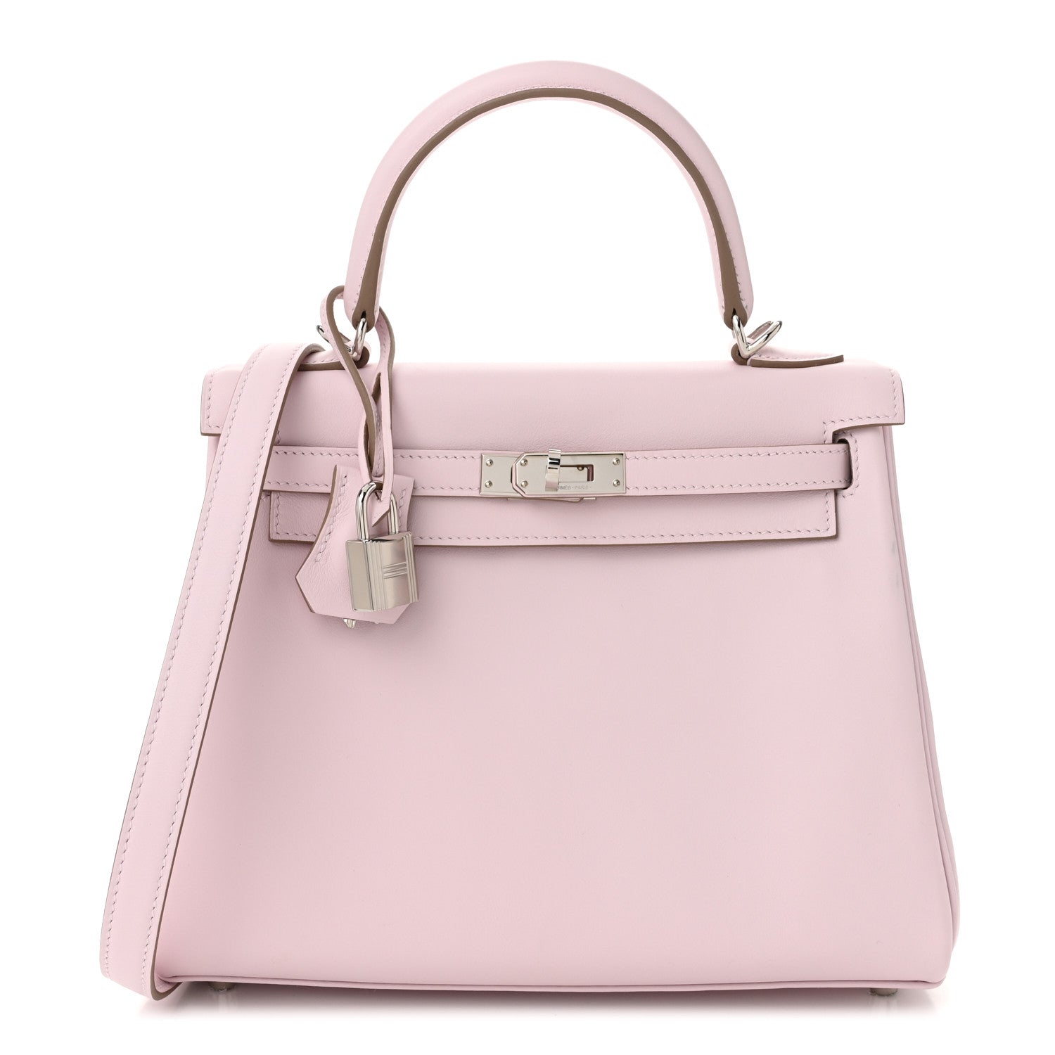 Hermes Swift Kelly Retourne 25 Mauve Pale 1 of 11