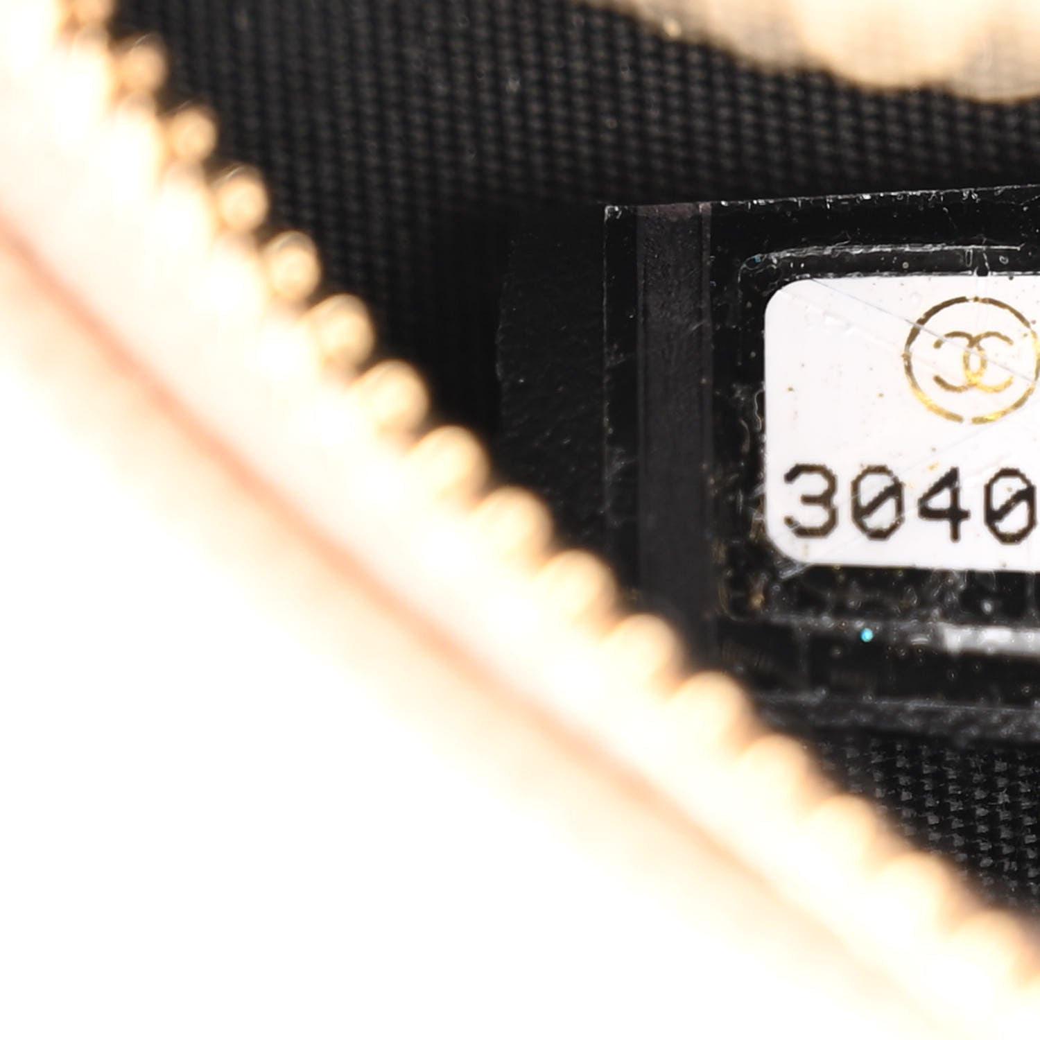Chanel Caviar Quilted Round Filigree Crossbody Beige Black 7 of 12