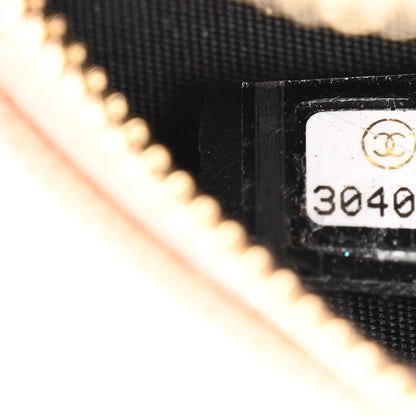 Chanel Caviar Quilted Round Filigree Crossbody Beige Black 7 of 12