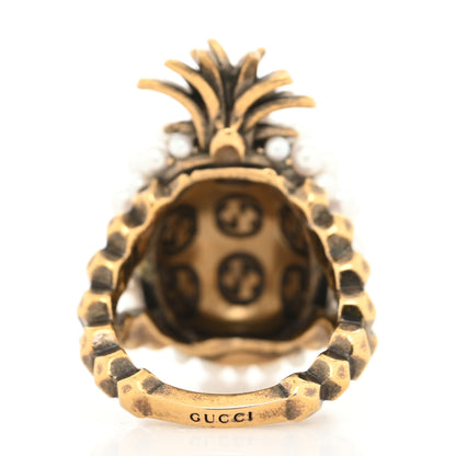 Gucci Pearl Pineapple Ring L Cream 3 of 3