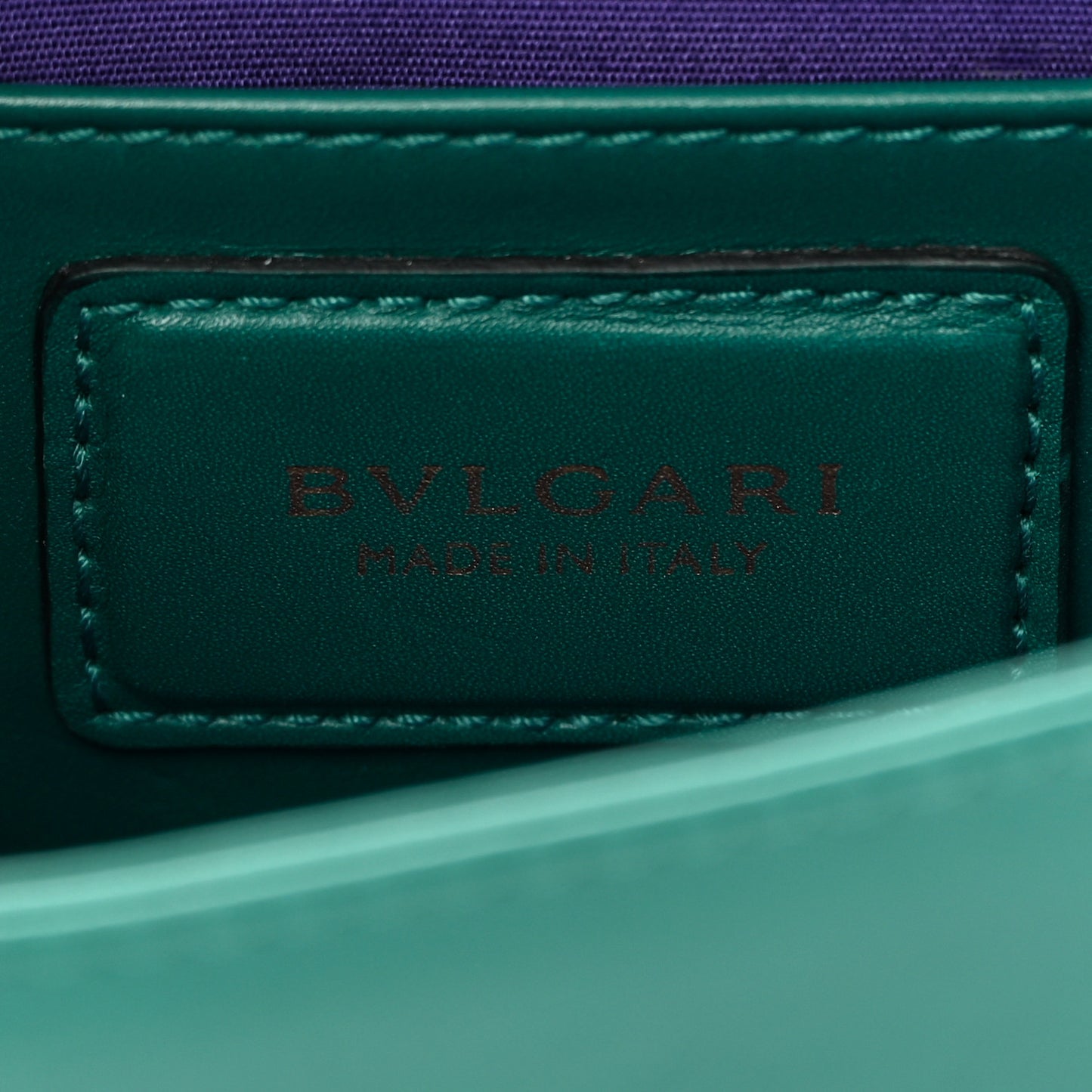 Calfskin Small Serpenti Forever Snake Strap Crossbody Bag Emerald Green