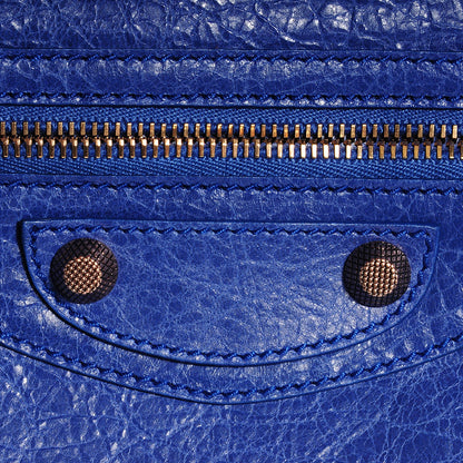 Balenciaga Agneau Giant 12 Rose Gold Hardware Premier Clutch Bleuette 6 of 11