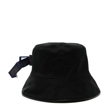 Louis Vuitton LV x YK Monogram Dots Reversible Bucket Hat S Black White 9 of 14