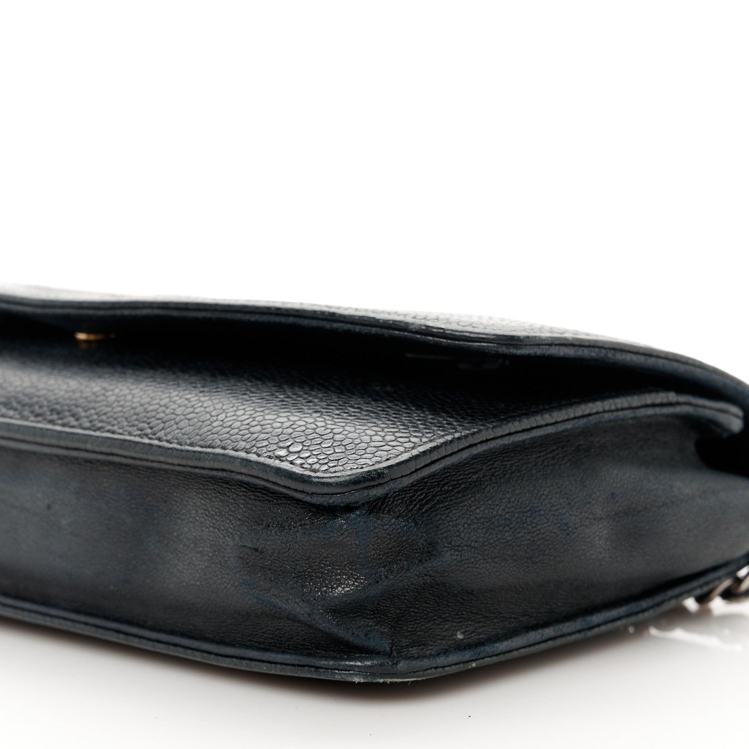 Chanel Caviar Timeless CC Wallet On Chain WOC Black 11 of 11