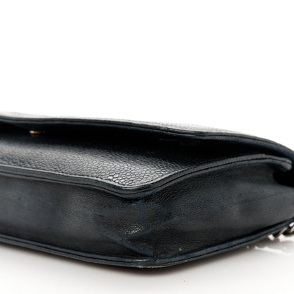 Chanel Caviar Timeless CC Wallet On Chain WOC Black 11 of 11