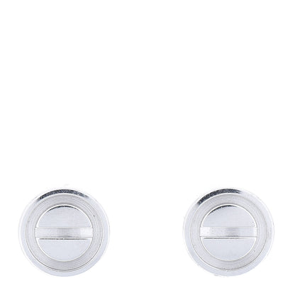 Cartier 18K White Gold LOVE Earrings 1 of 5