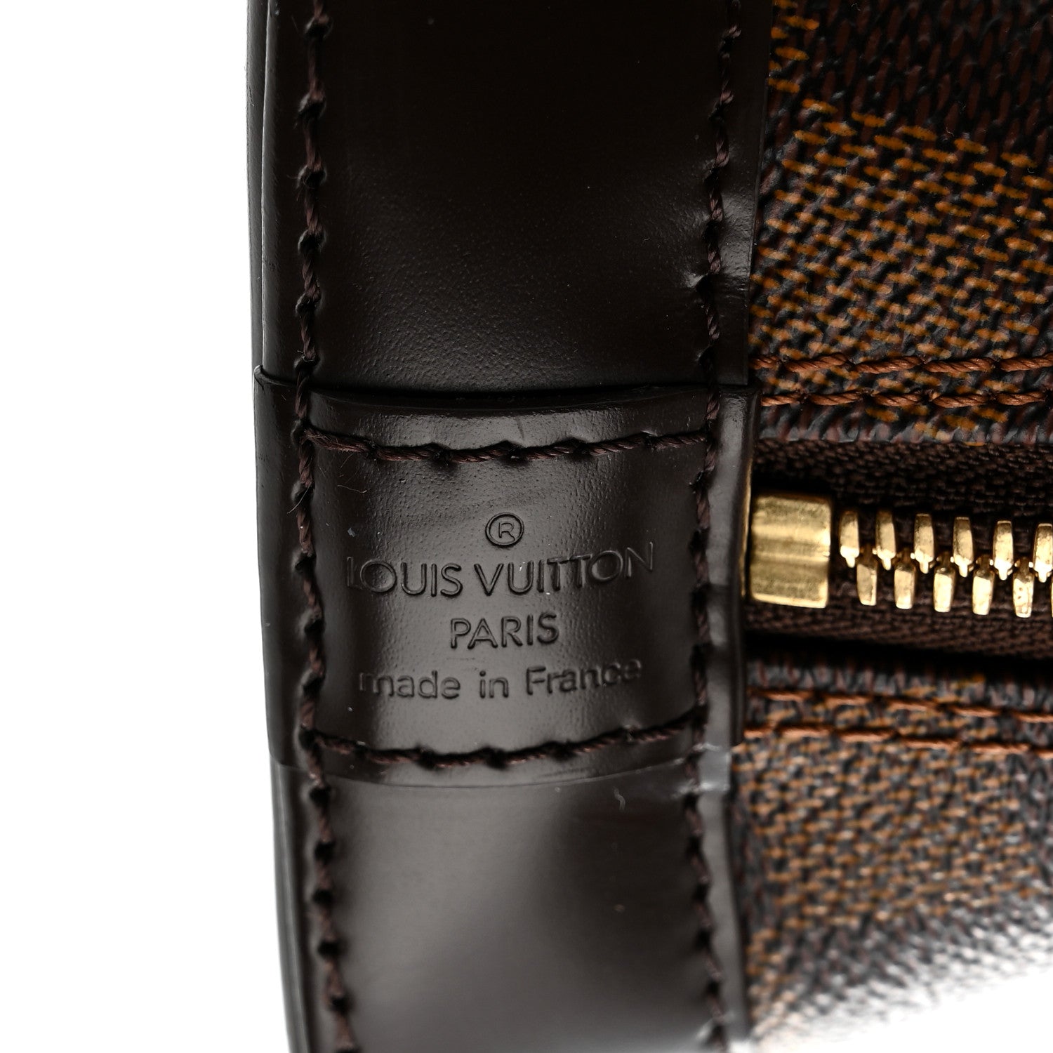 Louis Vuitton Damier Ebene Alma BB 6 of 10