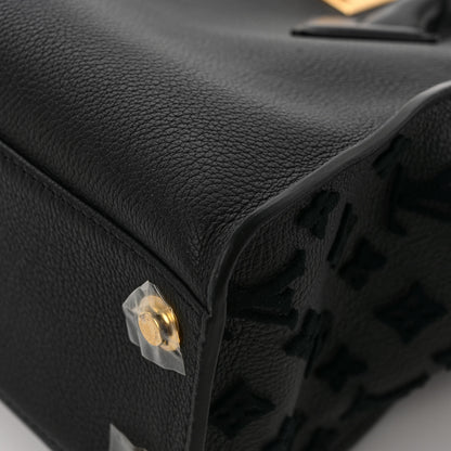Louis Vuitton Calfskin Monogram Tufting On My Side Black 10 of 10