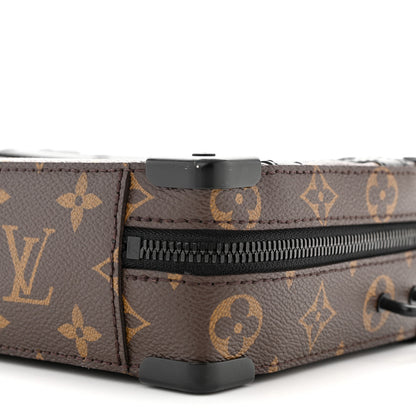 Louis Vuitton Monogram Macassar Handle Soft Trunk Black 9 of 10