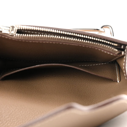 Hermes Evercolor Roulis Slim Wallet Etoupe 6 of 8