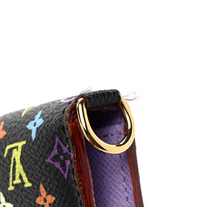 Louis Vuitton Monogram Multicolor Insolite Wallet Black Violet 10 of 12