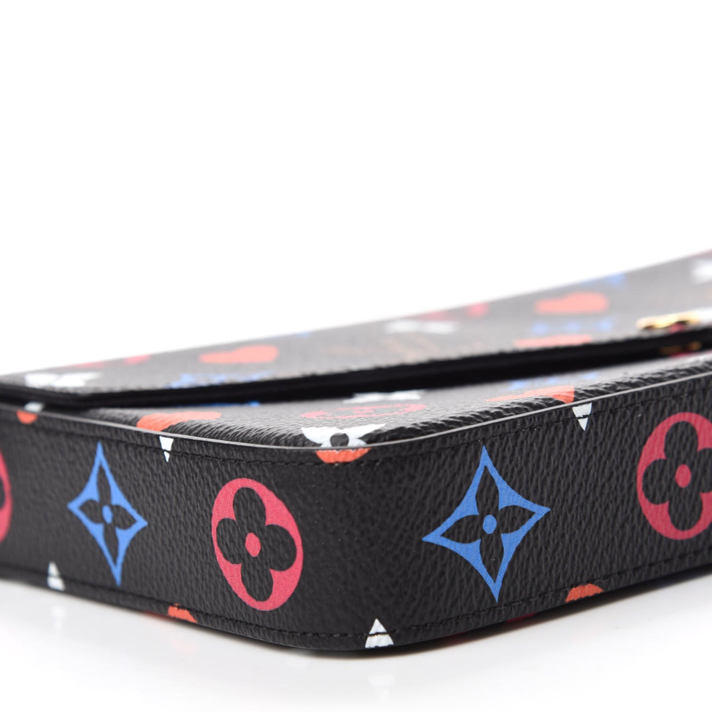 Game On Felicie Chain Wallet Black