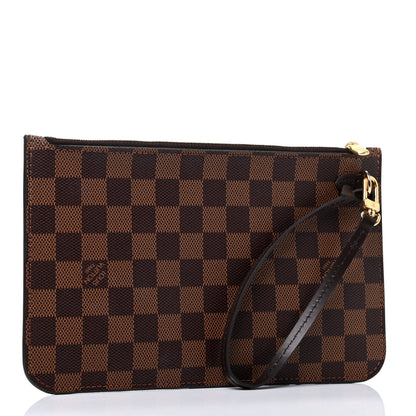 Louis Vuitton Damier Ebene Neverfull MM GM Pochette 2 of 4