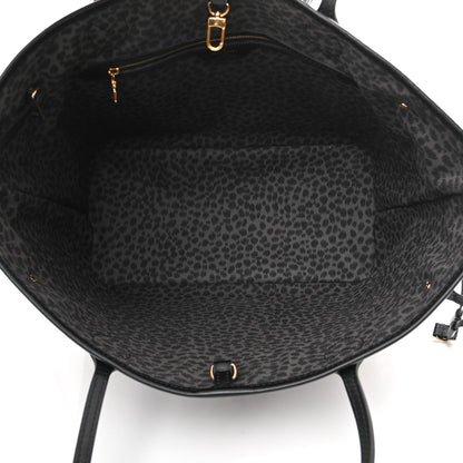 Louis Vuitton Monogram Giant Wild At Heart Neverfull MM Black 6 of 11