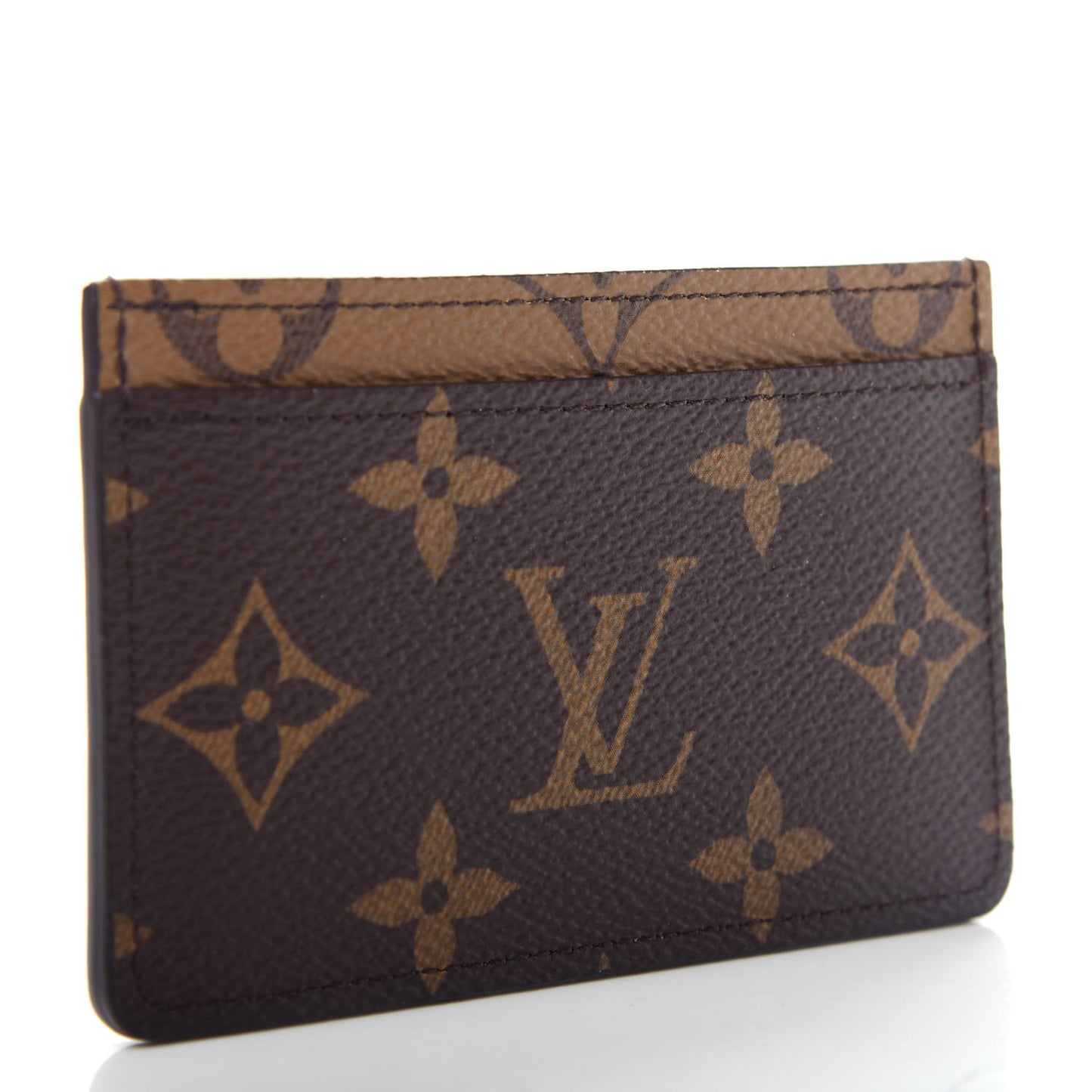 Reverse Monogram Card Holder