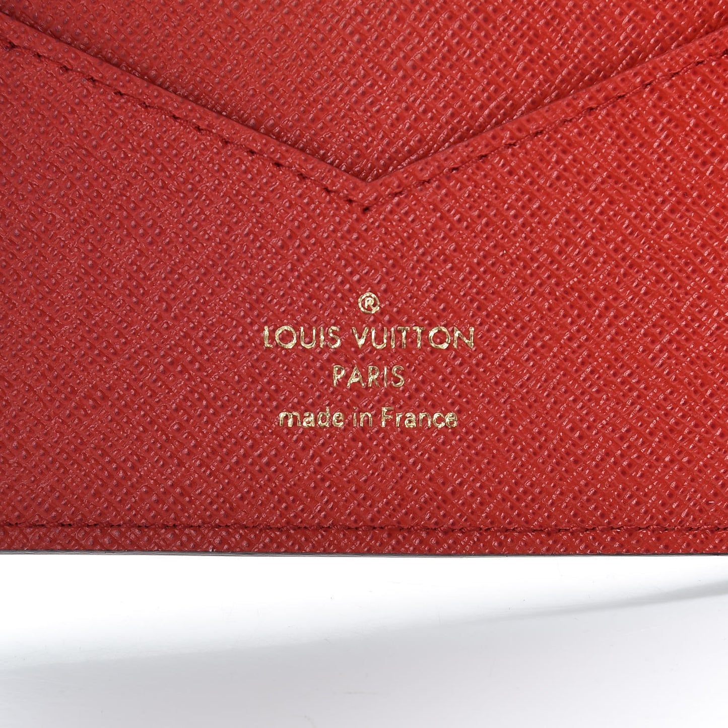 Monogram 2019 Christmas Animation Passport Cover Rouge