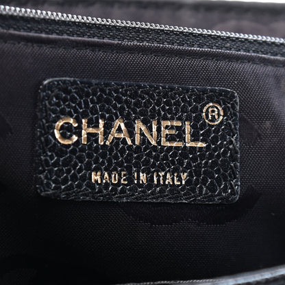 Chanel Caviar Square Stitched Small Flap Black 5 of 7