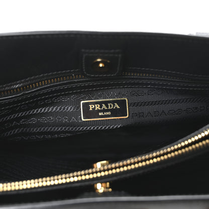 Prada Saffiano Lux Medium Tote Black 6 of 10