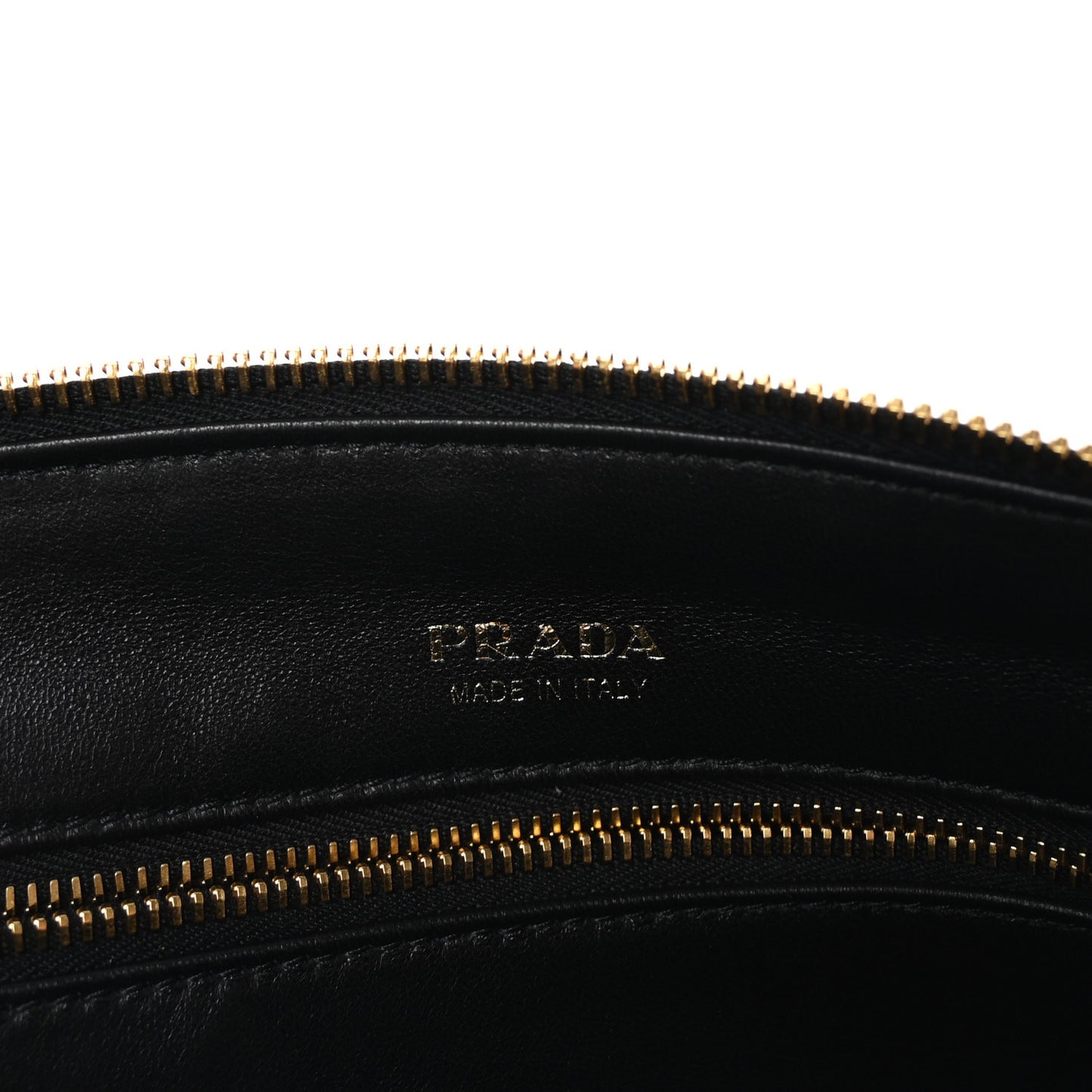 Saffiano Cosmetic Case Black