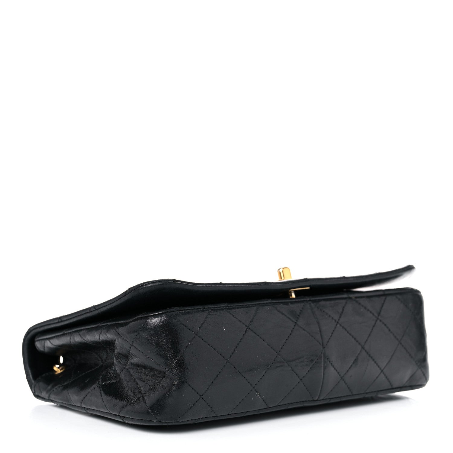 Chanel Lambskin Quilted Small Single Flap Black 4 of 21