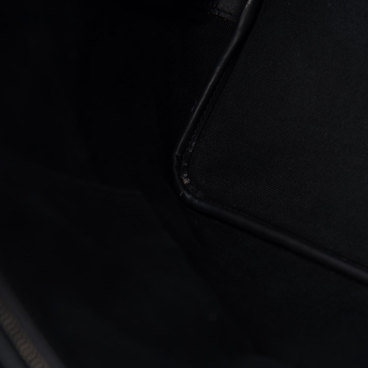 Coated Canvas Cannage Large Panarea Shopping Tote Black